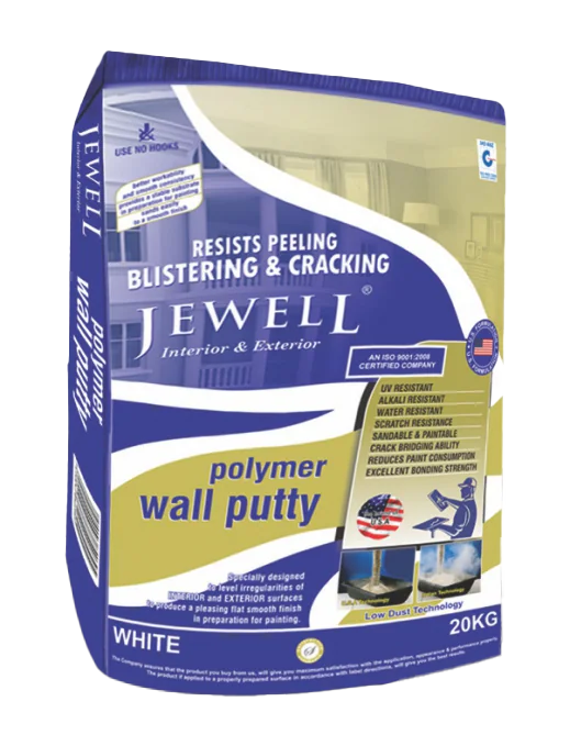Polymer Wall Putty packaging